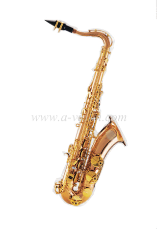 [Aileen] bB желтый саксофон тенор из латуни (TSP-G300G)