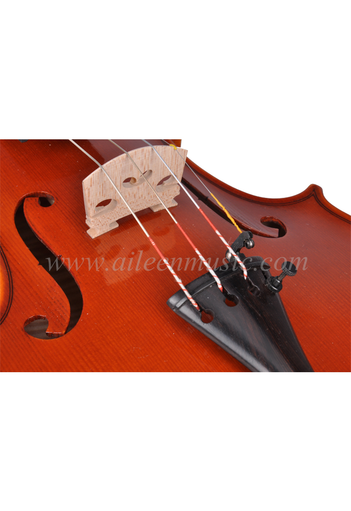 Профессиональные аксессуары из массива черного елового дерева, улучшенная скрипка (VH200D)