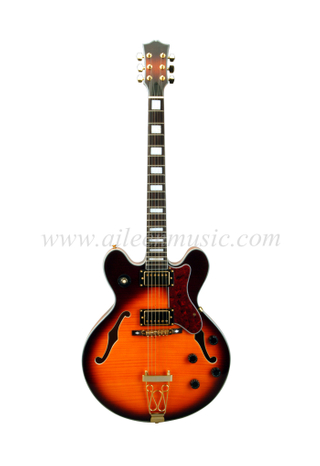 Двойной вырез All Solid F Hollow Electric Jazz Guitar (EGJ280)