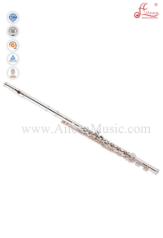 16-луночное, белое отверстие, латунь / никель-серебро, ключевая флейта (FL4311S)