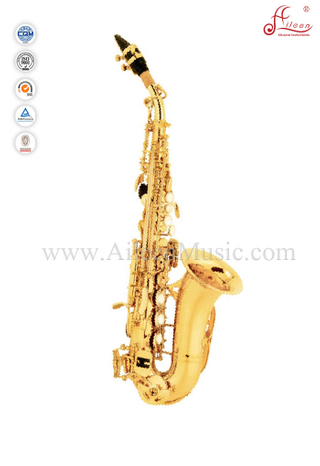 Профессиональный саксофон Gold Laquer с сопрано (SP3041G)