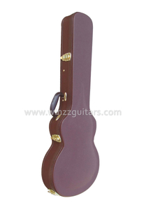 Оптовый жесткий деревянный корпус для гитары Les Paul (CLG420)