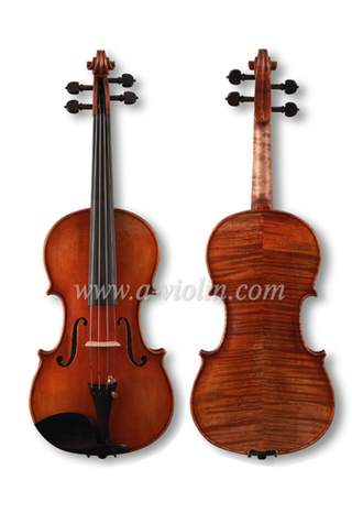 Высококачественная мастерская скрипка, античная масляная лаковая скрипка ручной работы (VHH900)