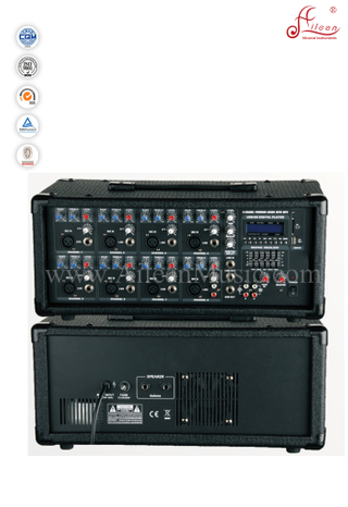 Музыкальный инструмент 8-канальный усилитель мощности Treble Bass XLR PA Mobile (APM-0830BU)