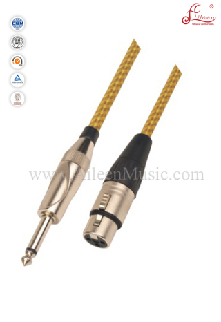 Гибкий 6 мм ПВХ и твидовый спиральный микрофонный кабель (AL-M037)