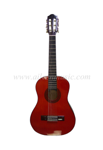30-дюймовая красочная классическая гитара из липовой фанеры для начинающих (AC30)