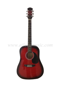 41-дюймовая цветная акустическая гитара "Дредноут" (AF229)