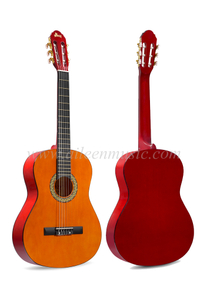 39-дюймовая классическая гитара, отличная цена для начинающих (AC851)