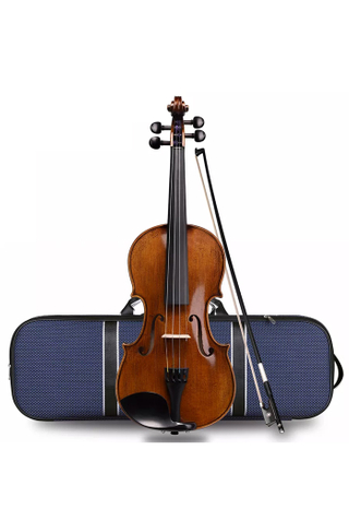 Высококачественная скрипка из огненного клена 4/4 с античным лаком (AVL320HAO-BV51)