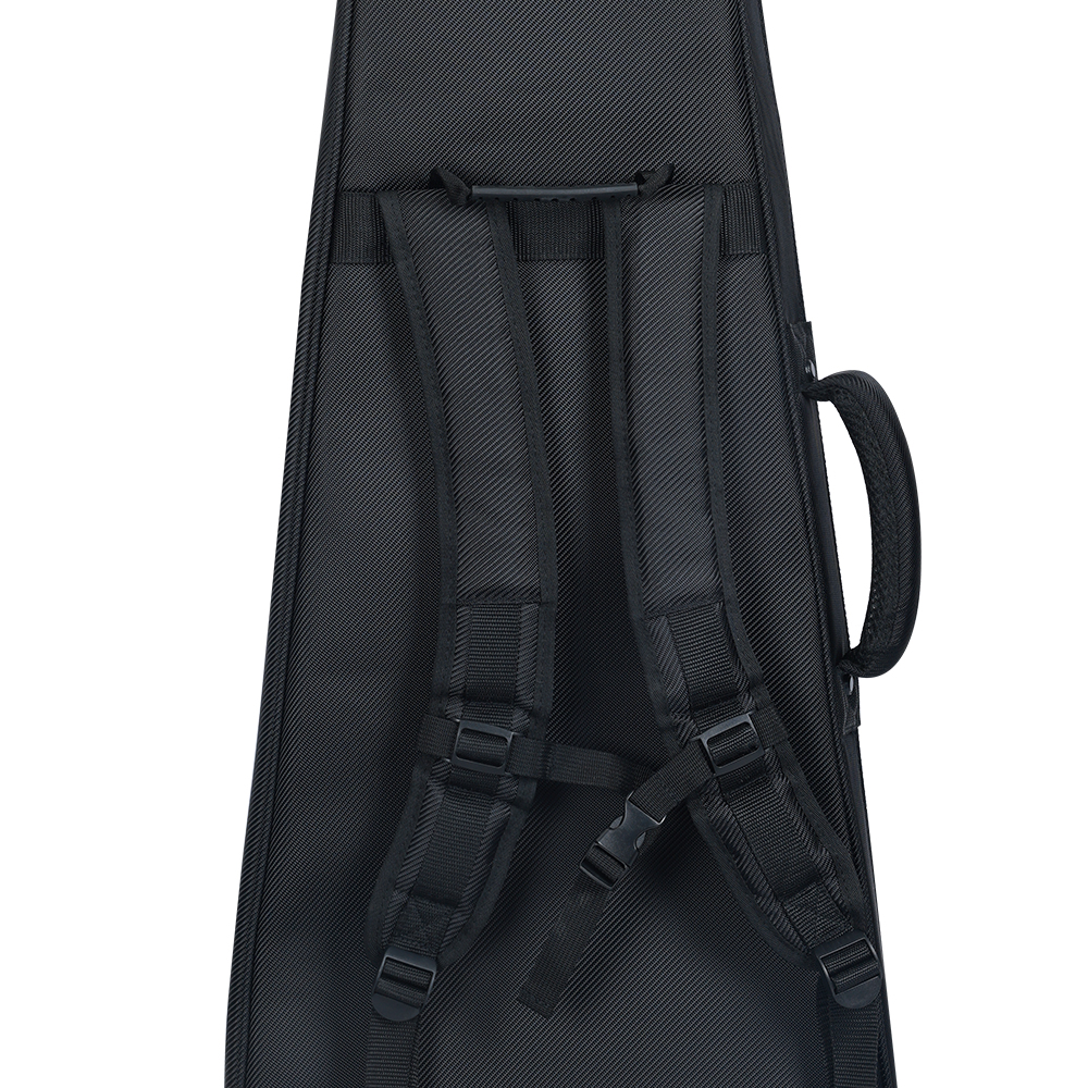 Изготовленная на заказ сумка для электрогитары ST & TL, черная ткань Оксфорд 1680D (BGE16825)