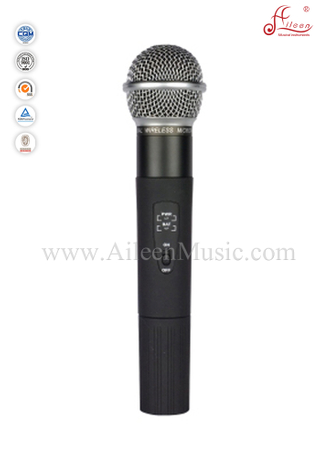 Профессиональный беспроводной ручной микрофон с фиксированным диапазоном UHF и FM-радио (AL-SE2018)